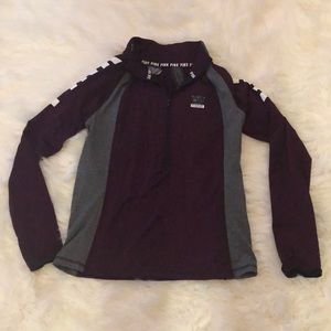 COPY - Victoria’s Secret Pink half zip long sleev…